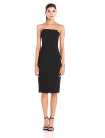 Jill Jill Stuart Women s Strapless Column Midi Dress at Amazon